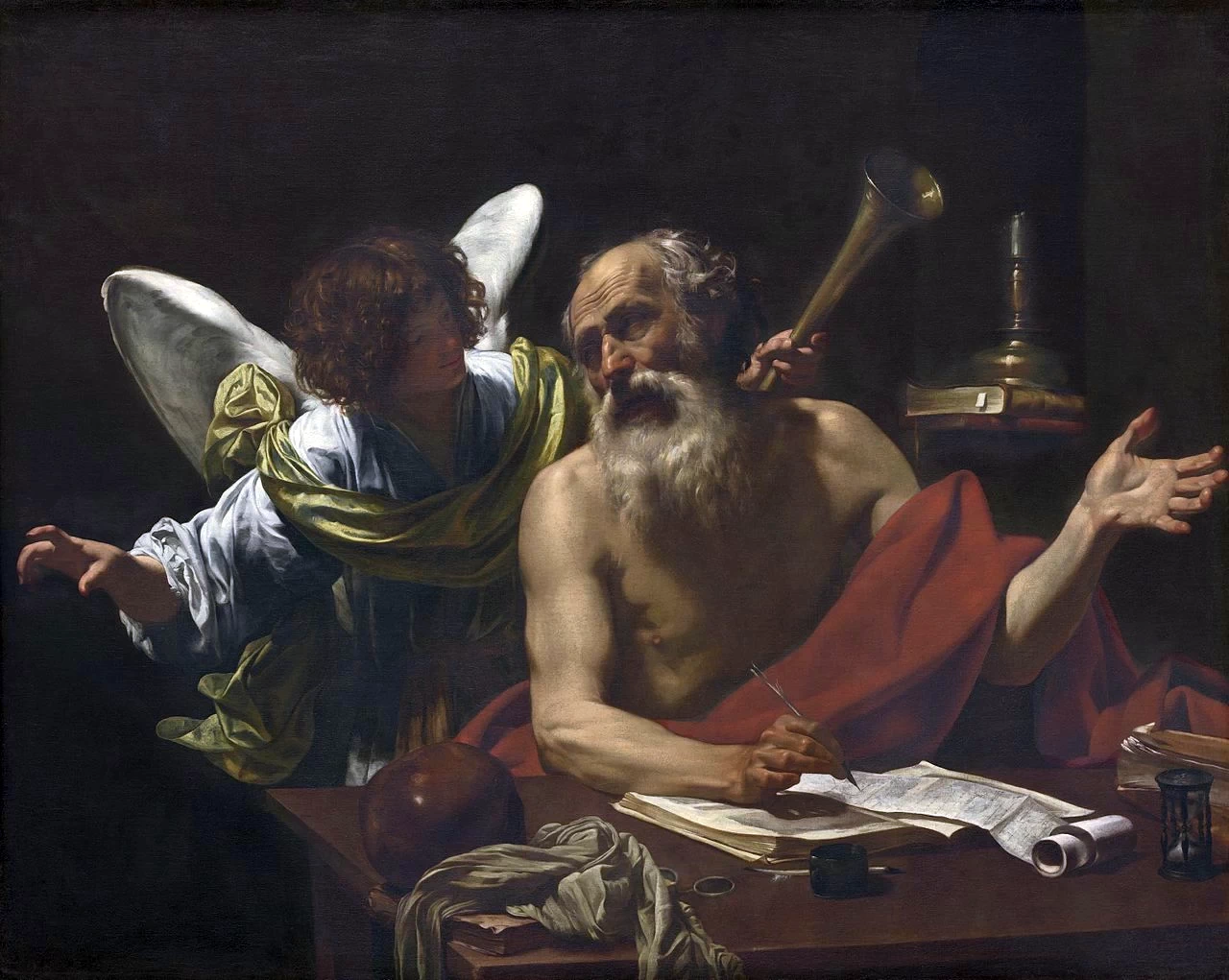 San Girolamo e l'angelo - Samuel H. Kress Collection, National Gallery of Art, Washington